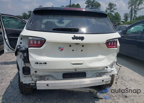 2019 Jeep Compass Altitude 4X4 from USA, damaged, VIN 3C4NJDBB6KT741137